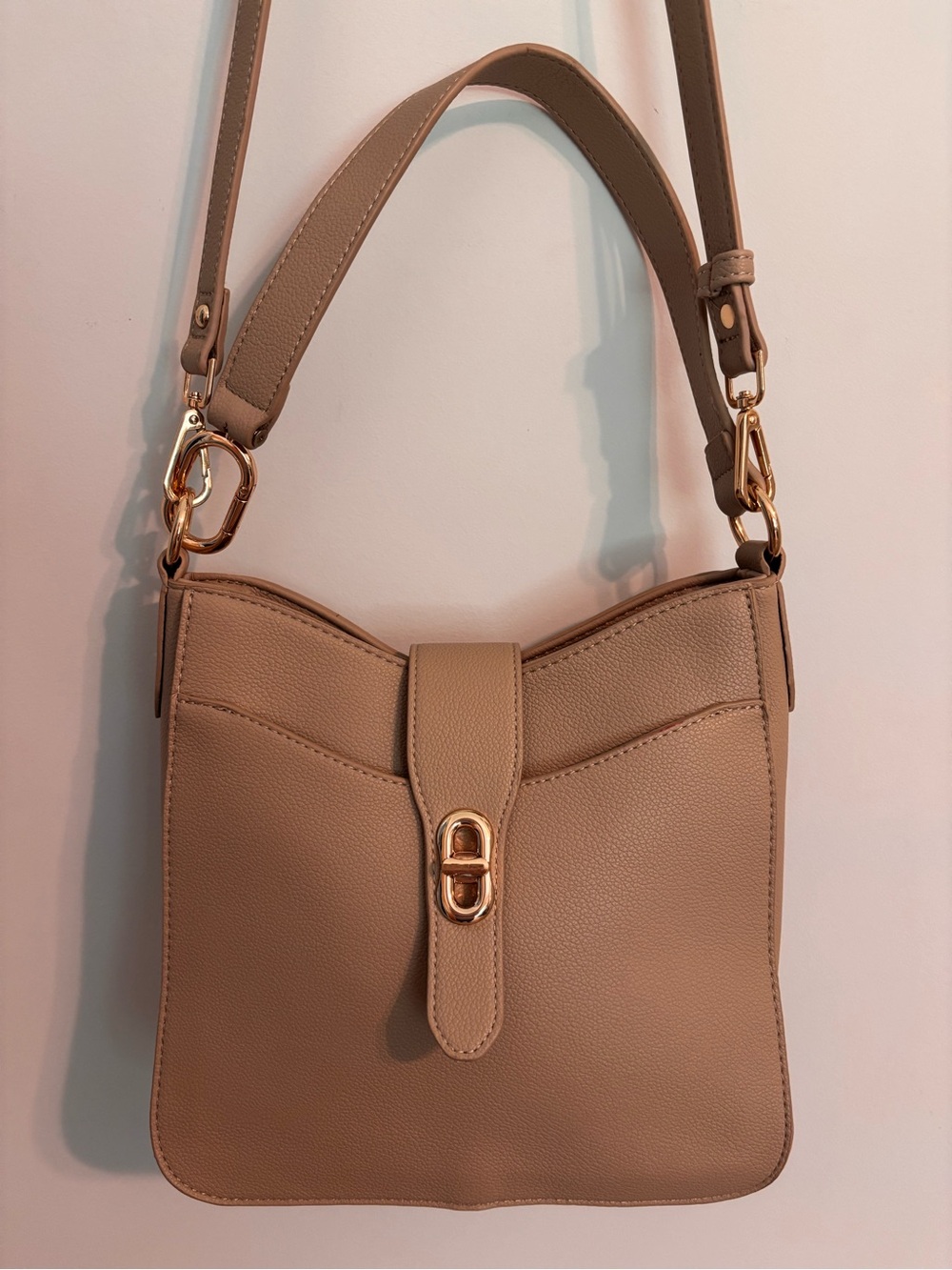Urban Expressions Ruby Crossbody Bag vegan natural/taupe